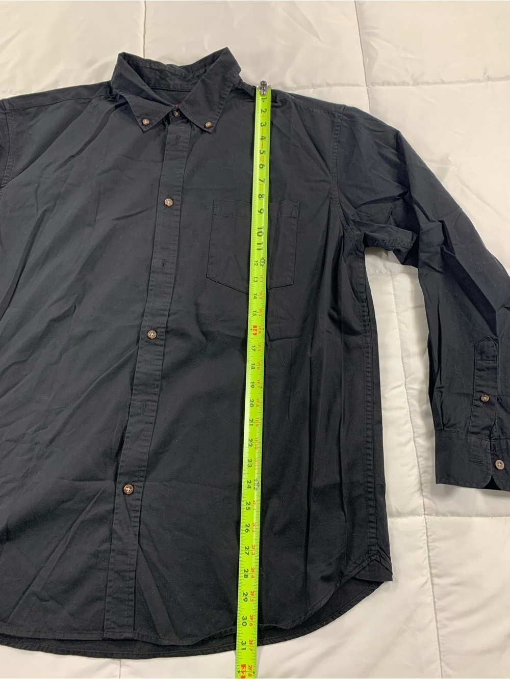 Pre loved HUNT CLUB shirt mens size L - Picture 2 of 4